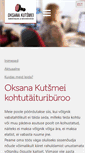 Mobile Screenshot of kuchmei.tartutaitur.ee